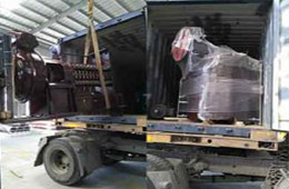 科特迪瓦客戶的榨油機正在發(fā)貨