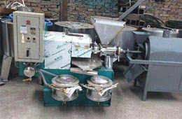 螺旋式榨油機(jī)的壓榨取油步驟