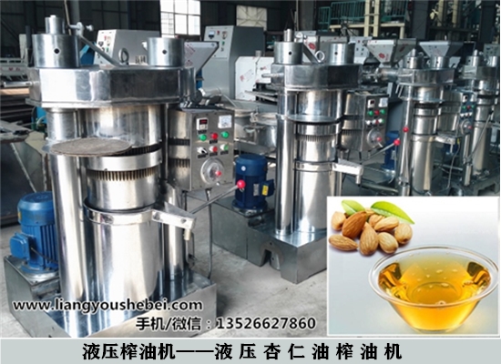 液壓杏仁油榨油機(jī)