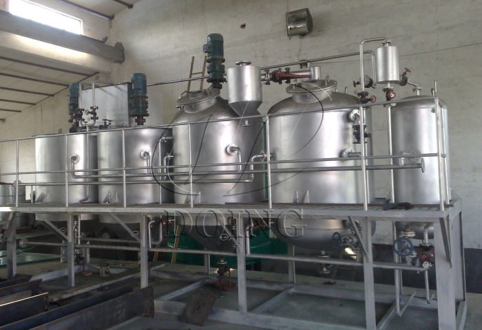 食用油精煉設備