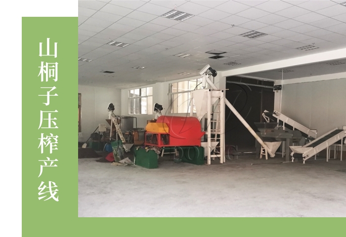 國瑞油脂山桐子壓榨產(chǎn)線