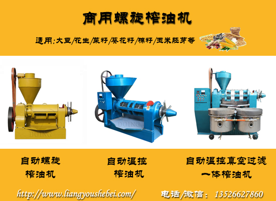 大豆油榨油機多少錢一臺?