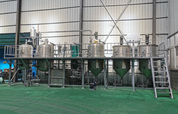 食用油精煉設備