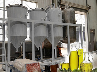 菜籽油生產(chǎn)工藝