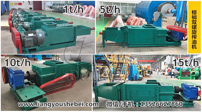 棕櫚雙螺旋榨油機(jī)